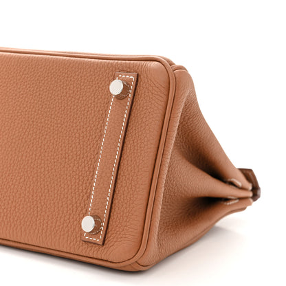 Hermes Togo Birkin 25 Gold 10 of 11