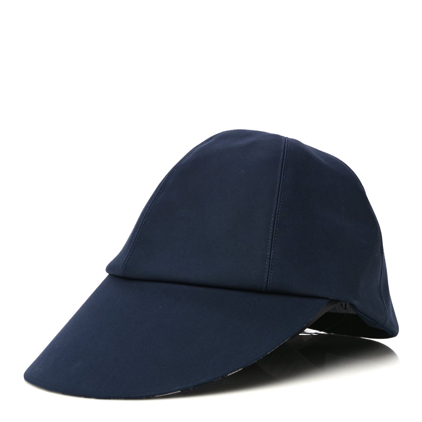 Cotton Oblique Baseball Cap 58 Blue