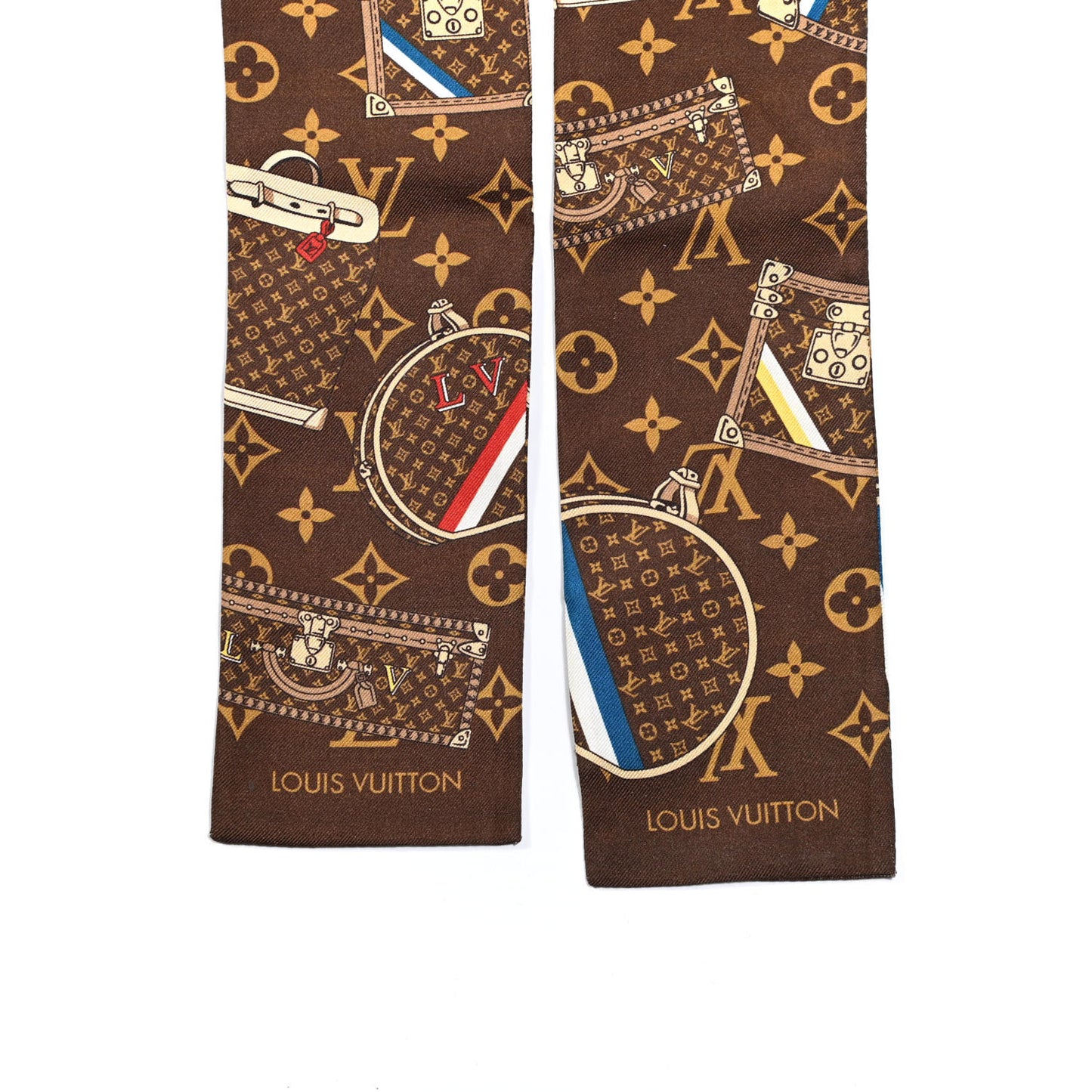 Silk Monogram Trunks Bandeau