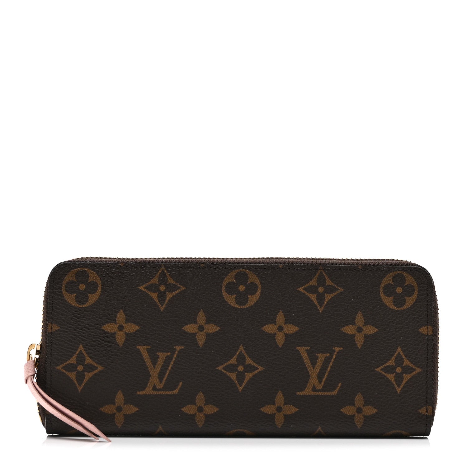 Louis Vuitton Monogram Clemence Wallet Rose Ballerine 1 of 8