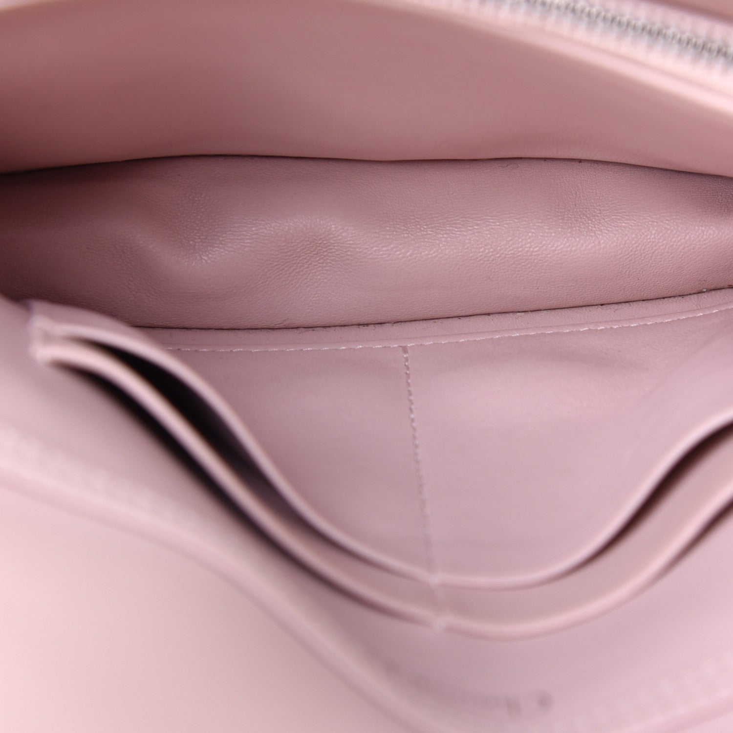 Christian Dior Grained Calfskin Diorama Wallet on Chain Pouch Rose Poudre 5 of 8