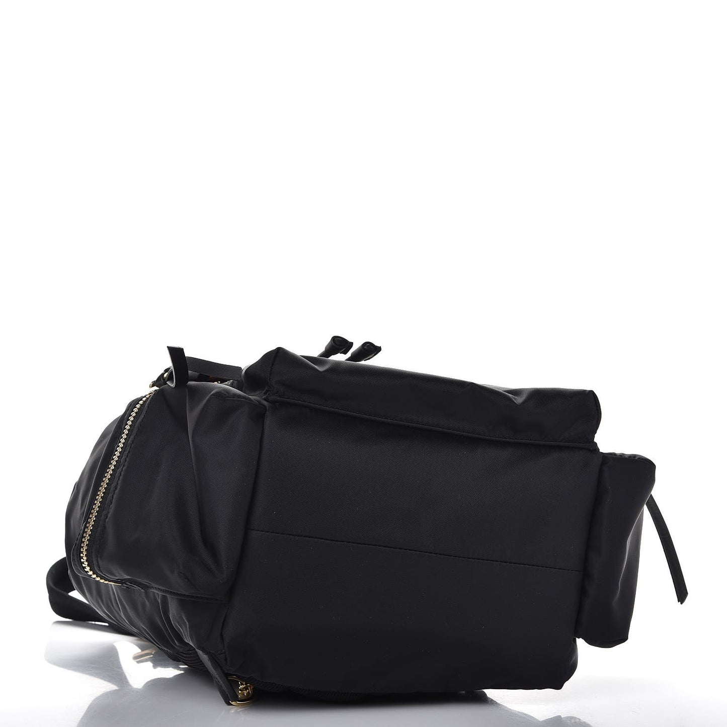 Nylon Medium Rucksack Backpack Black