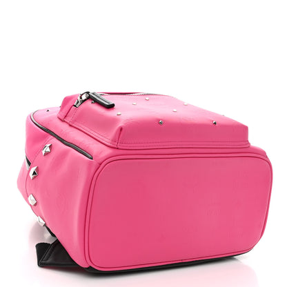 MCM Odeon Studded Small Backpack Beetroot Pink 4 of 9