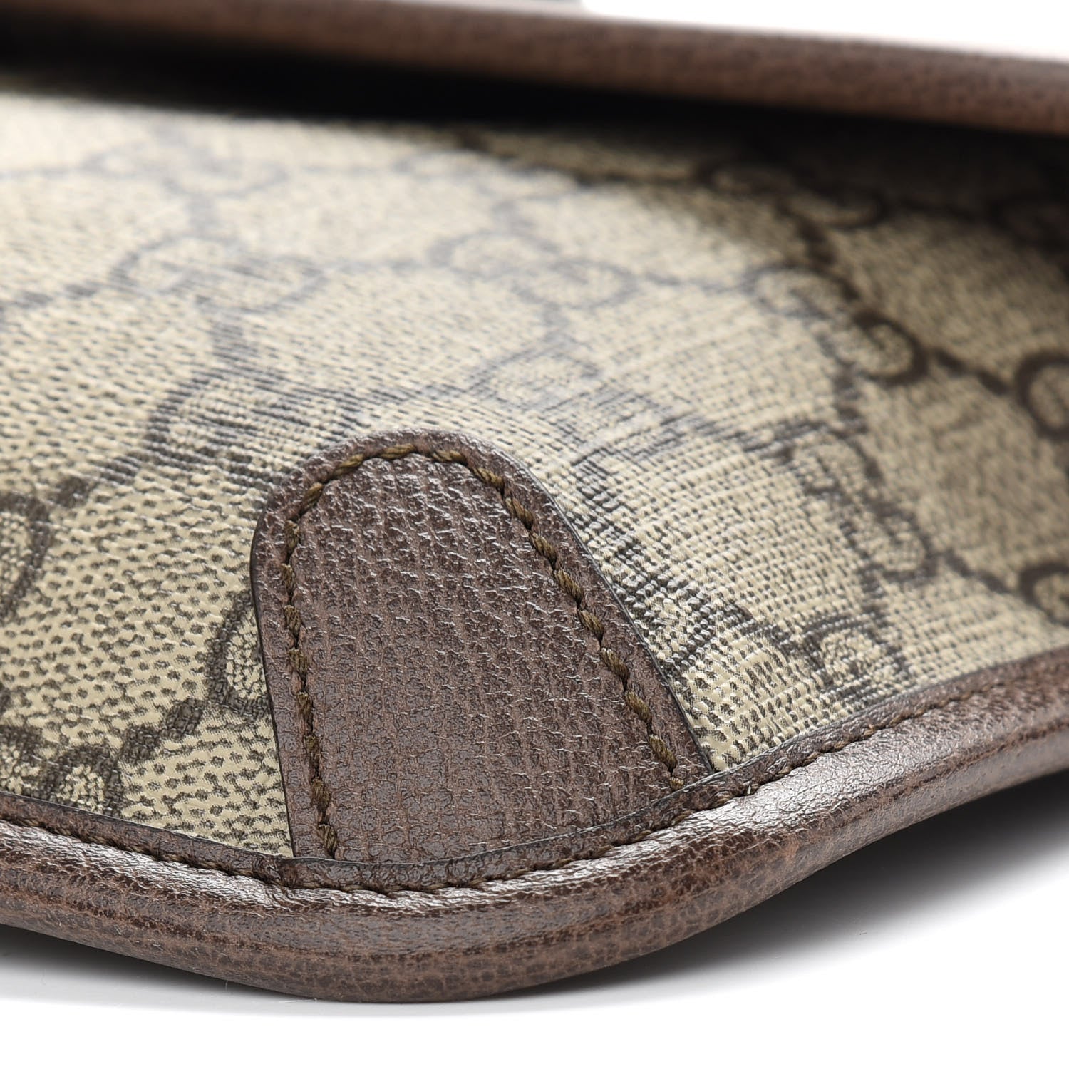 Gucci GG Supreme Monogram Neo Vintage Web Belt Bag Brown 9 of 9