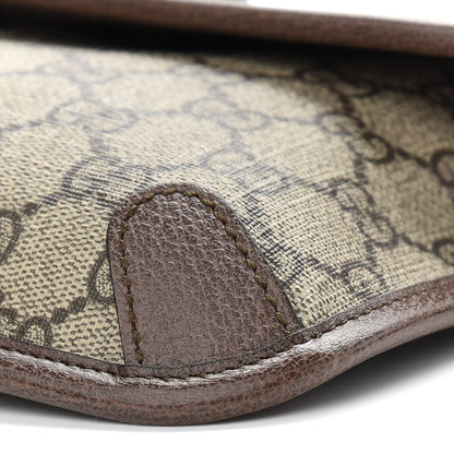 Gucci GG Supreme Monogram Neo Vintage Web Belt Bag Brown 9 of 9