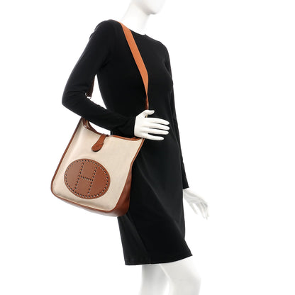 Hermes Toile Natural Barenia Evelyne GM Ebene 2 of 6