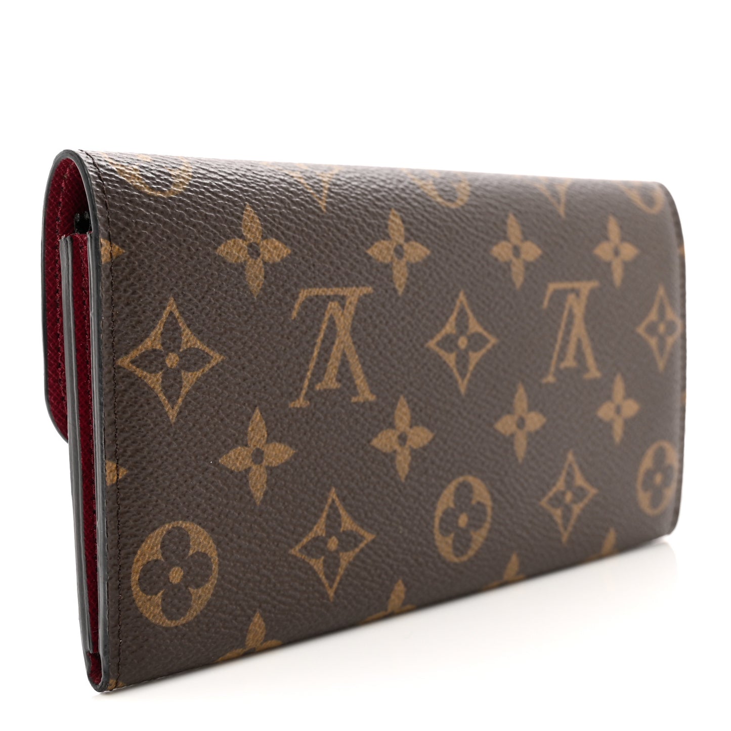 Monogram Emilie Wallet Fuchsia