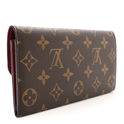 Louis Vuitton Monogram Emilie Wallet Fuchsia 3 of 8