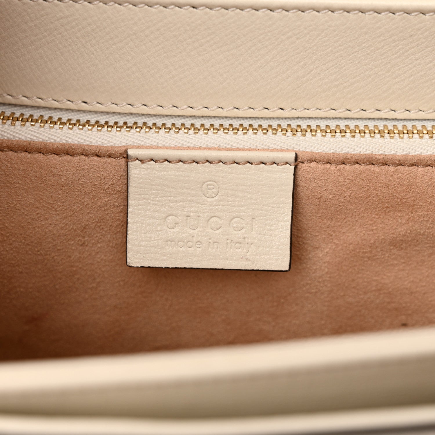 Gucci GG Supreme Monogram Horsebit 1955 Shoulder Bag Beige Mystic White 8 of 15