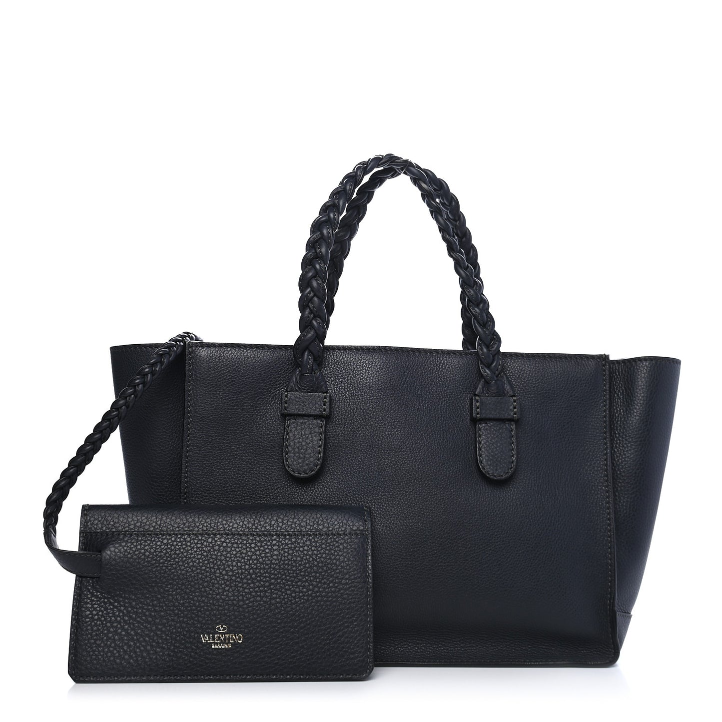 Grained Calfskin To Be Cool Tote Black