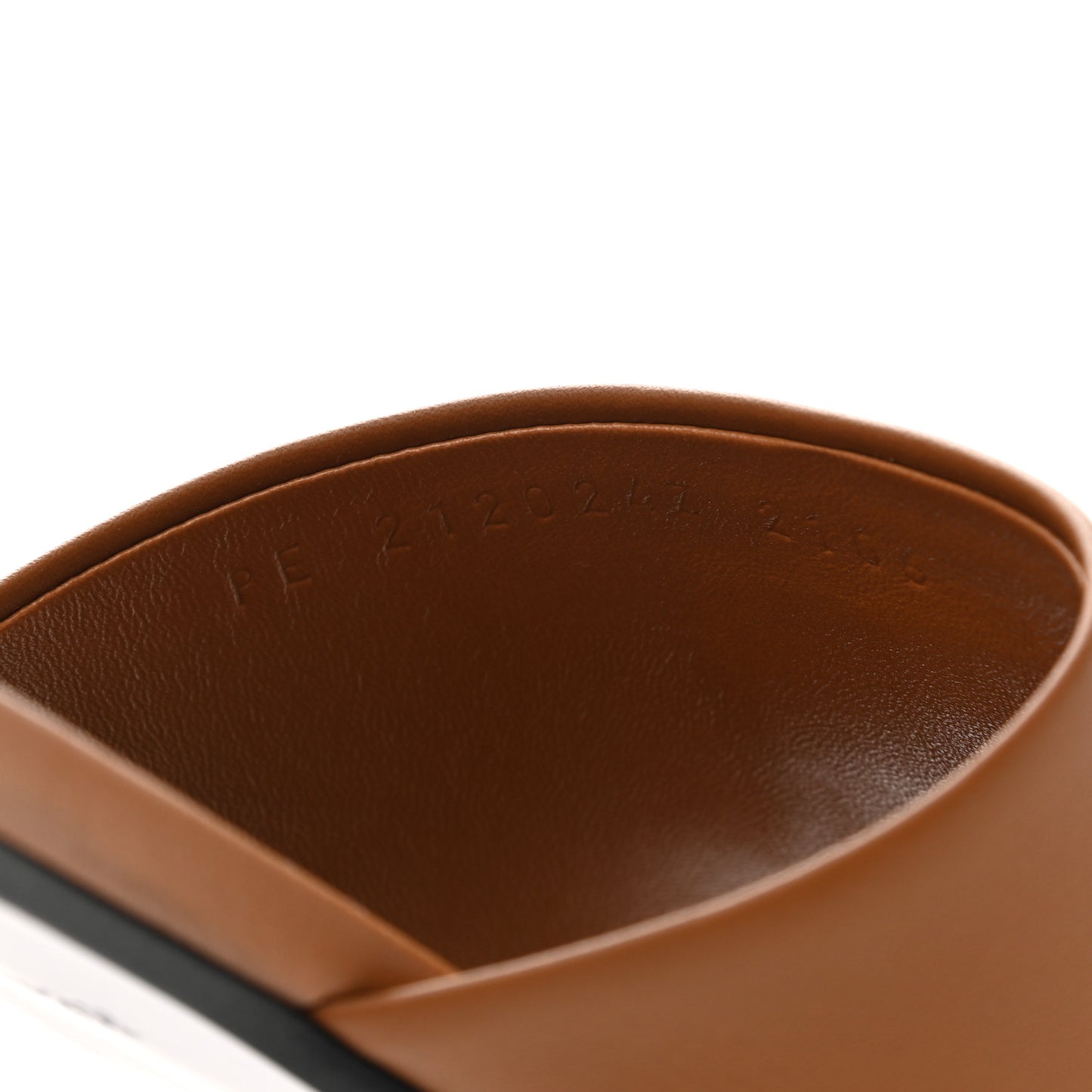 Calfskin Dune Sandals 38 Beige Dore