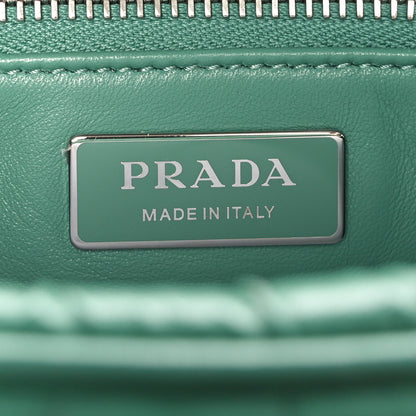 Prada Nappa Antique Multi-Pocket Shoulder Bag Green 5 of 10