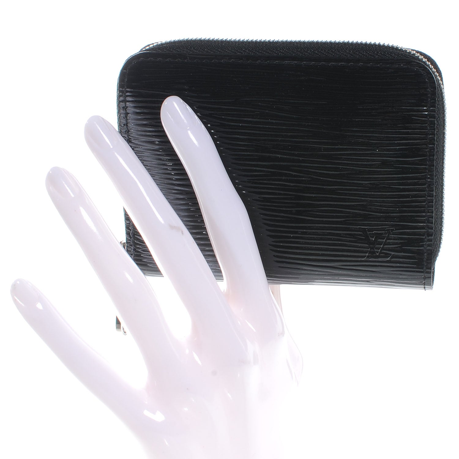 Louis Vuitton Epi Electric Zippy Coin Purse Black 2 of 8