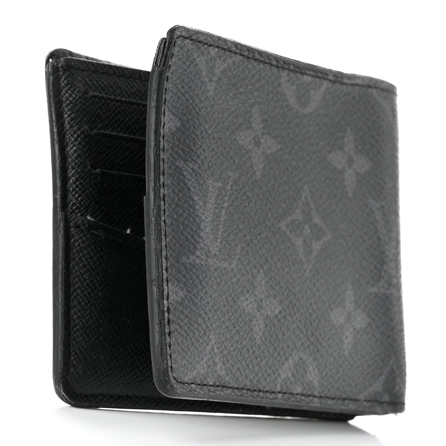 Louis Vuitton Monogram Eclipse Slender Wallet 3 of 9