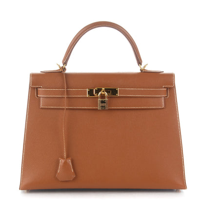 Hermes Epsom Kelly Sellier 32 Gold 1 of 26