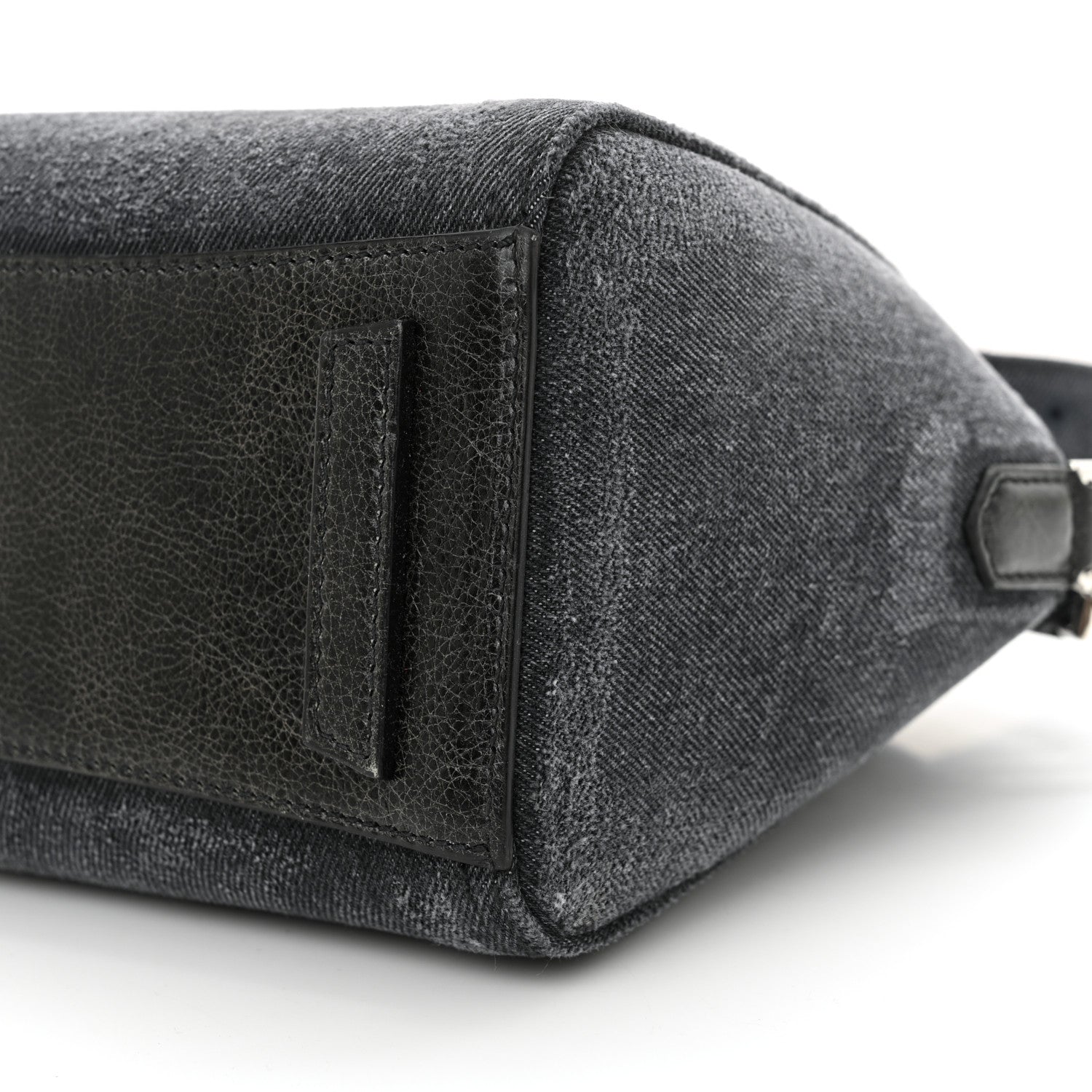 Givenchy Washed Denim Mini Antigona Shoulder Bag Black 10 of 13