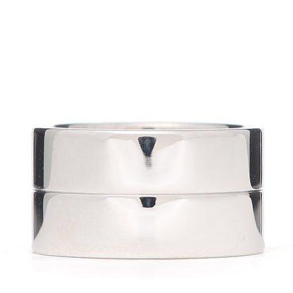 Cartier 18K White Gold 12mm Wide LOVE Ring 57 8 3 of 5