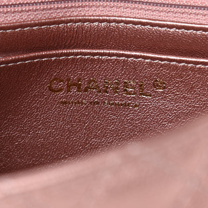 Chanel Metallic Grained Calfskin Quilted 2.55 Reissue Mini Flap Copper Pink 6 of 9