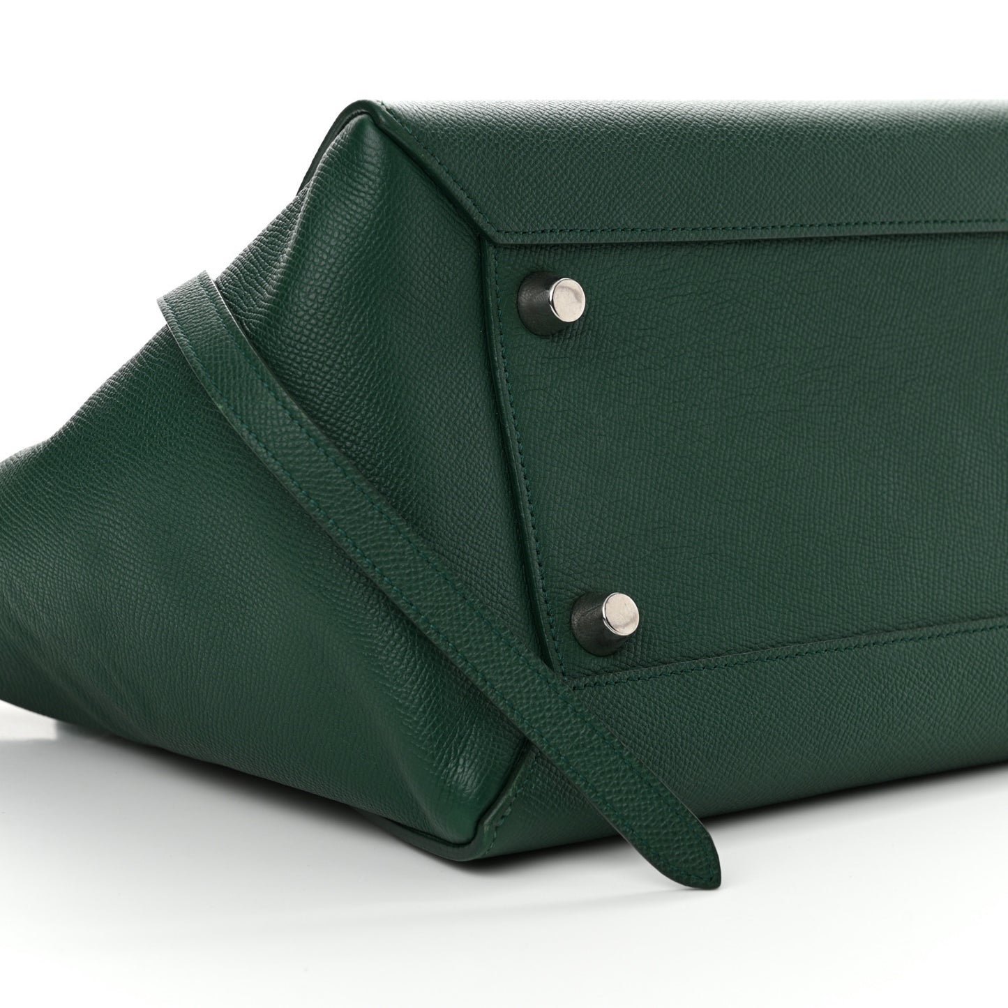 Grained Calfskin Mini Belt Bag Forest