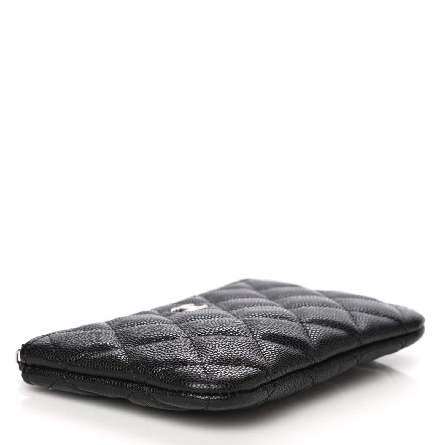 Chanel Caviar Quilted Small Cosmetic Case Black 4 of 10