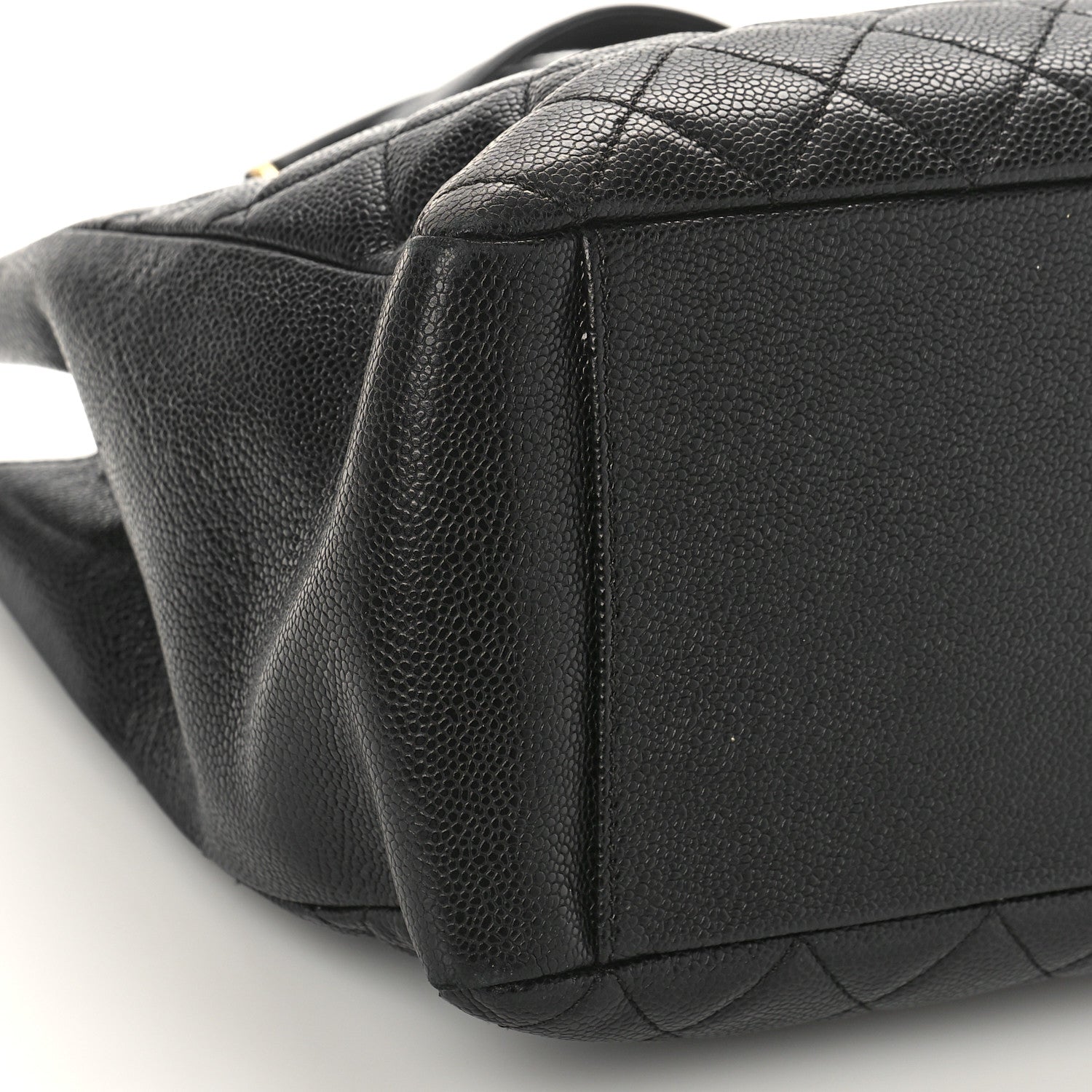 Chanel Caviar Quilted Grand Shopping Tote GST Black 9 of 10