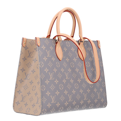 Louis Vuitton Monogram Onthego MM Trianon Gray 2 of 8