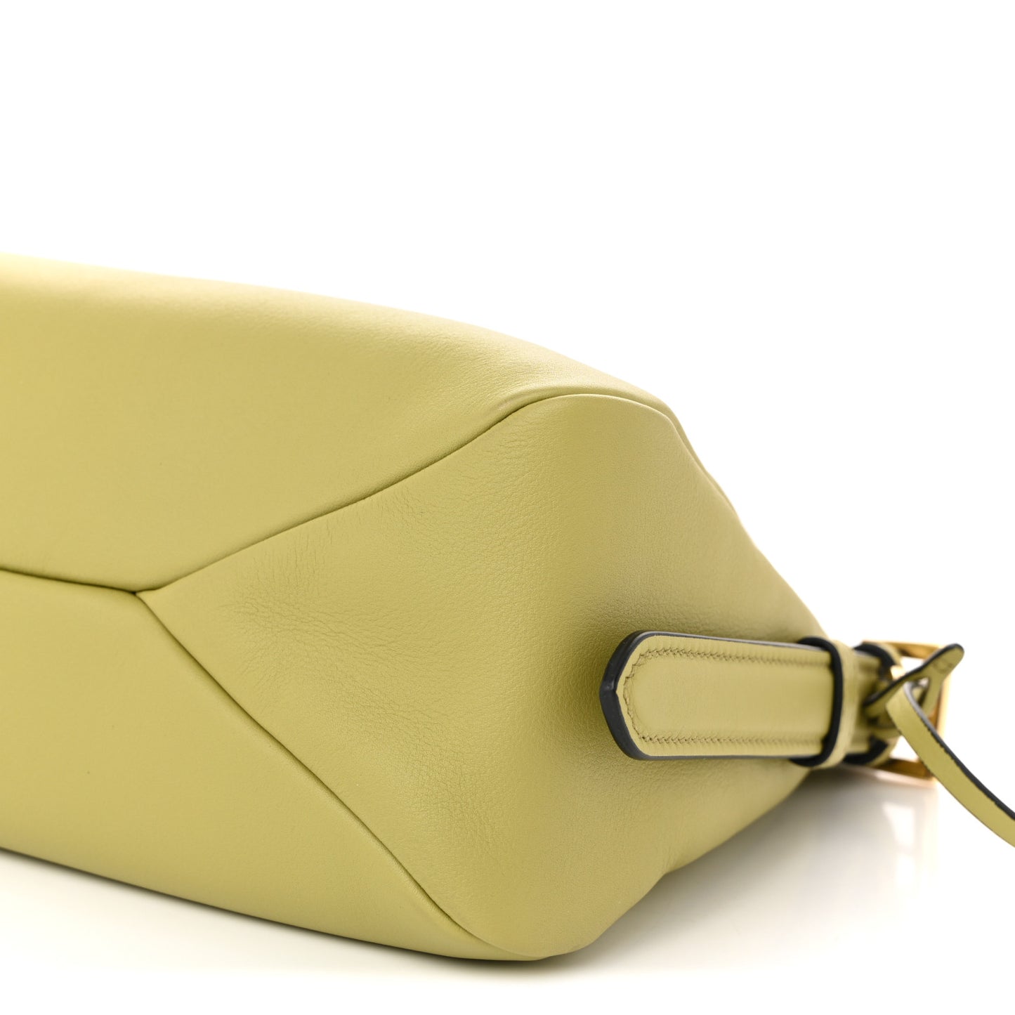 Soft Calfskin Medium Aimee Shoulder Bag Pistachio