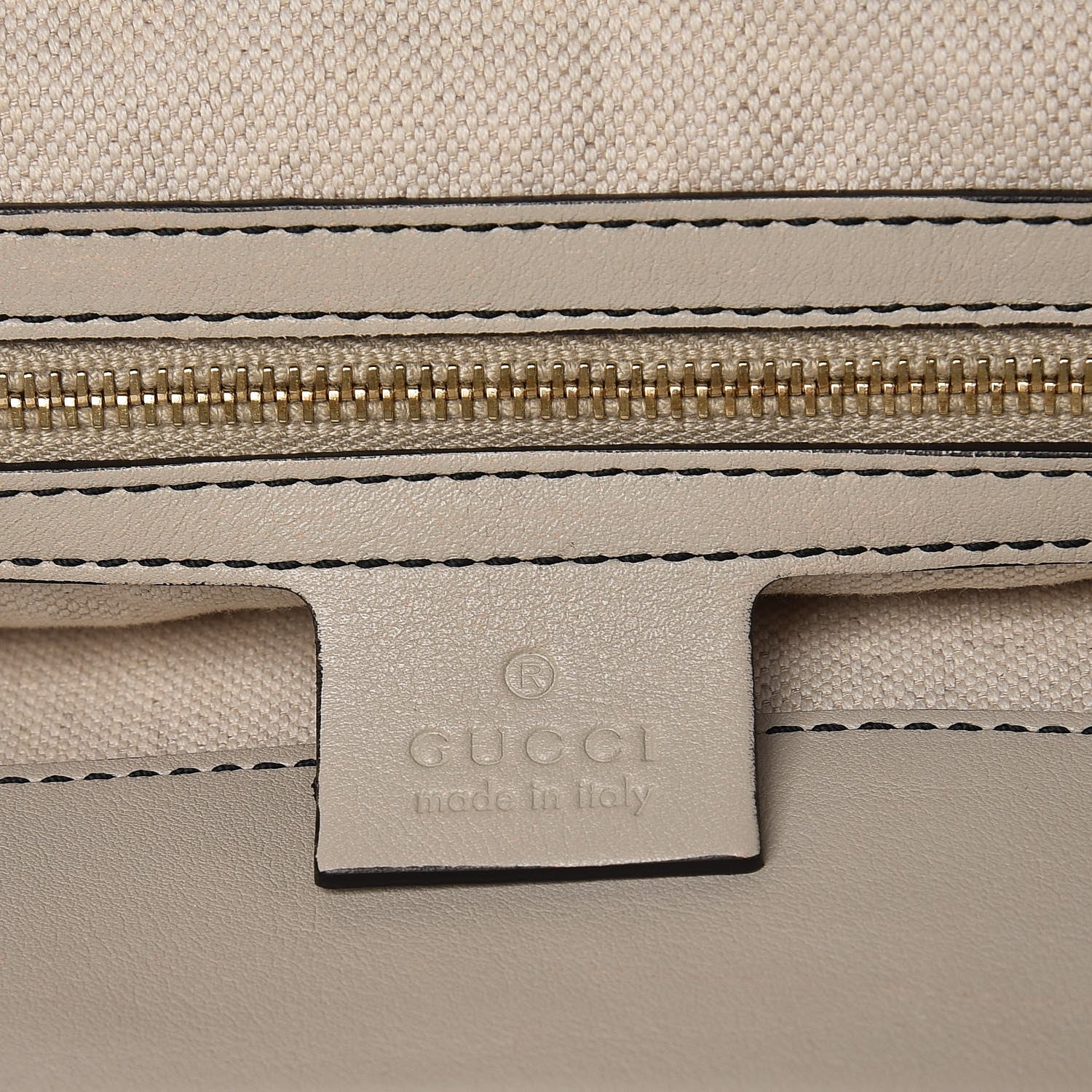 Gucci Guccissima Signature Medium Emily Shoulder Bag Mystic White 6 of 10