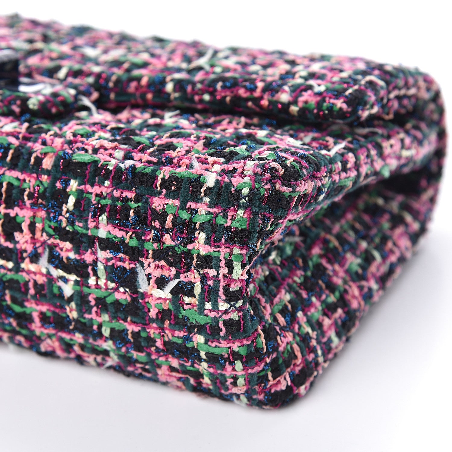 Chanel Tweed Resin 2.55 Reissue 225 Flap Pink 9 of 10