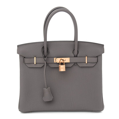 Hermes Togo Birkin 30 Etain 1 of 14