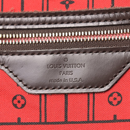 Louis Vuitton Damier Ebene Neverfull MM 6 of 9
