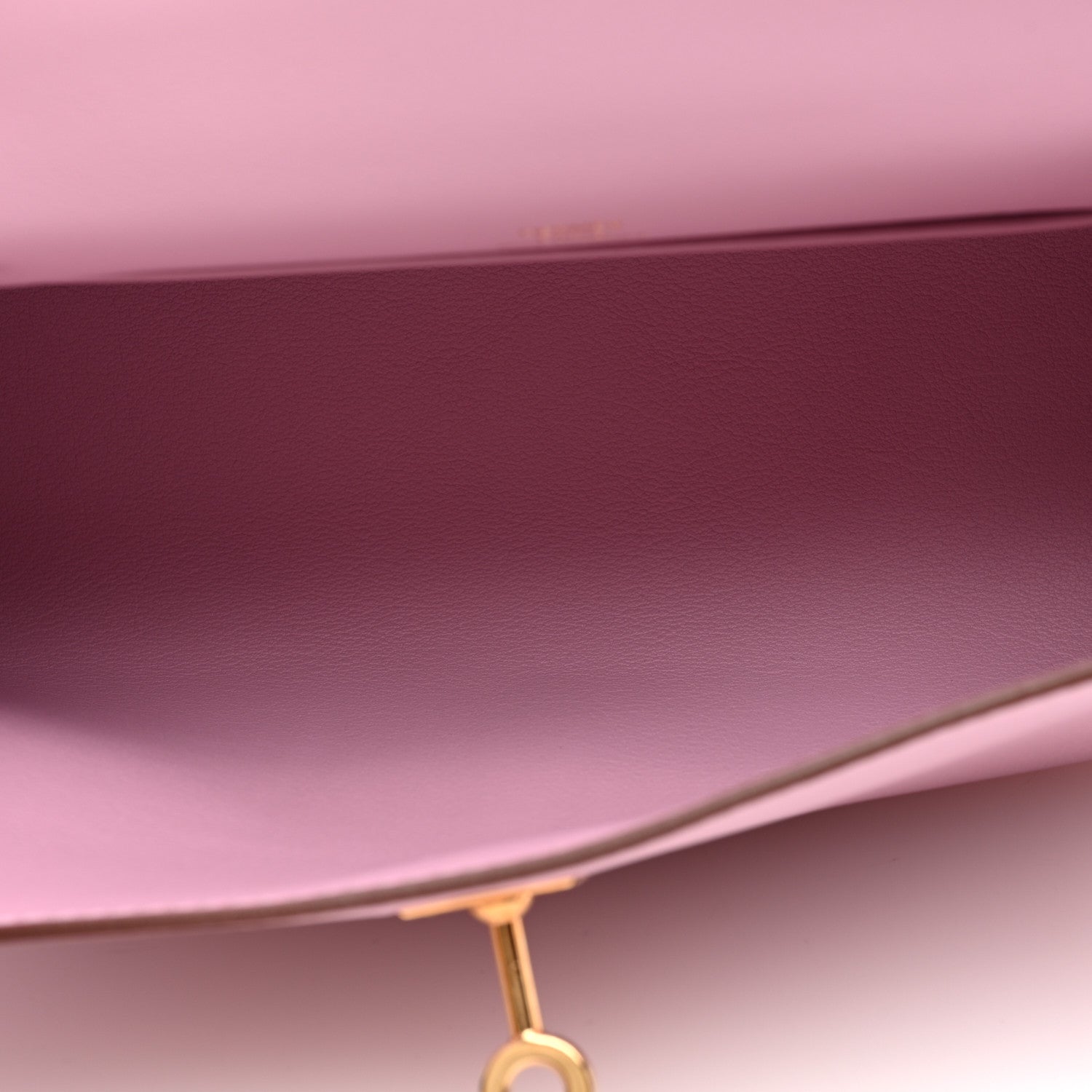 Hermes Swift Kelly Pochette Clutch Mauve Sylvestre 5 of 11