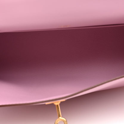 Hermes Swift Kelly Pochette Clutch Mauve Sylvestre 5 of 11