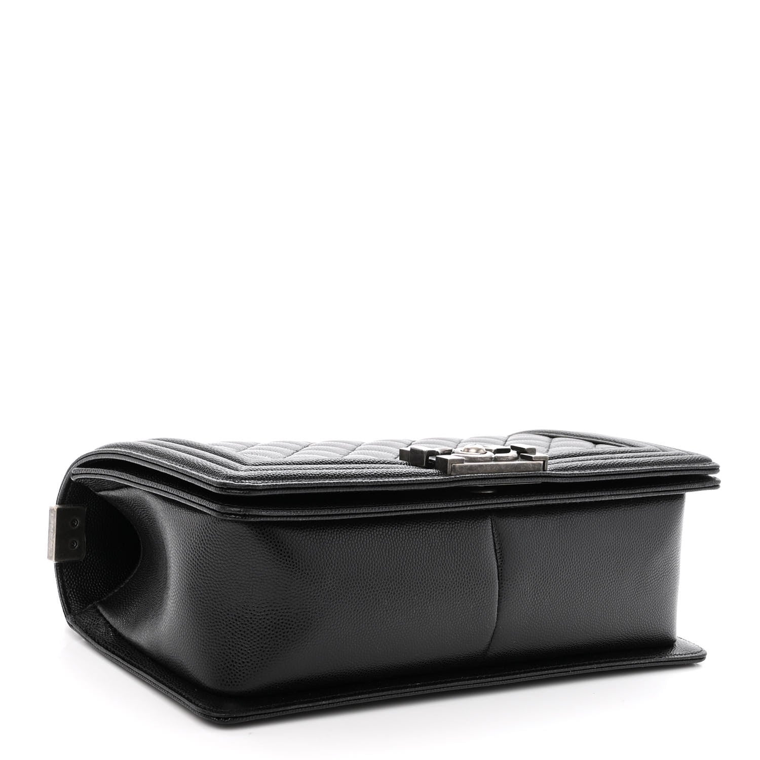 Chanel Caviar Quilted Medium Boy Flap Black 4 of 10
