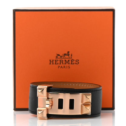 Hermes Swift Collier de Chien CDC 24 Bracelet T2 Black 6 of 6