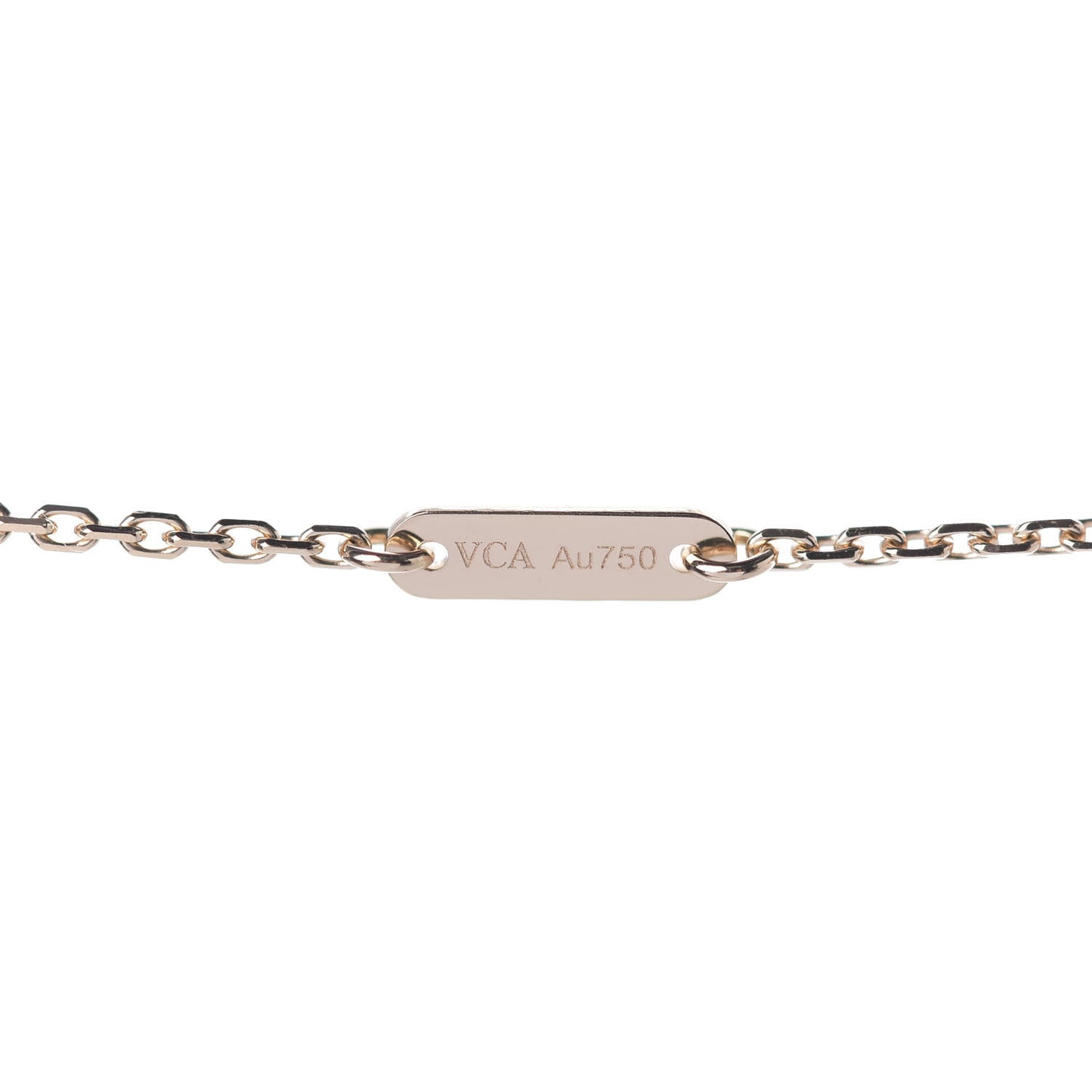 18K Rose Gold Sweet Alhambra Pendant Necklace