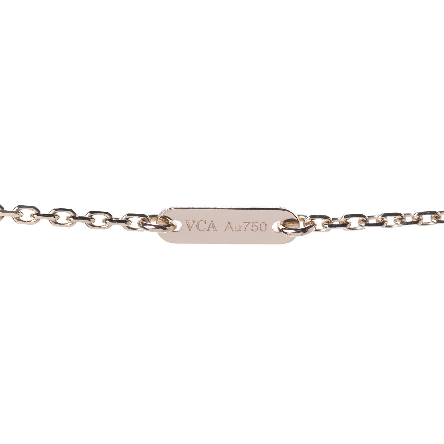 Van Cleef & Arpels 18K Rose Gold Sweet Alhambra Pendant Necklace 5 of 7