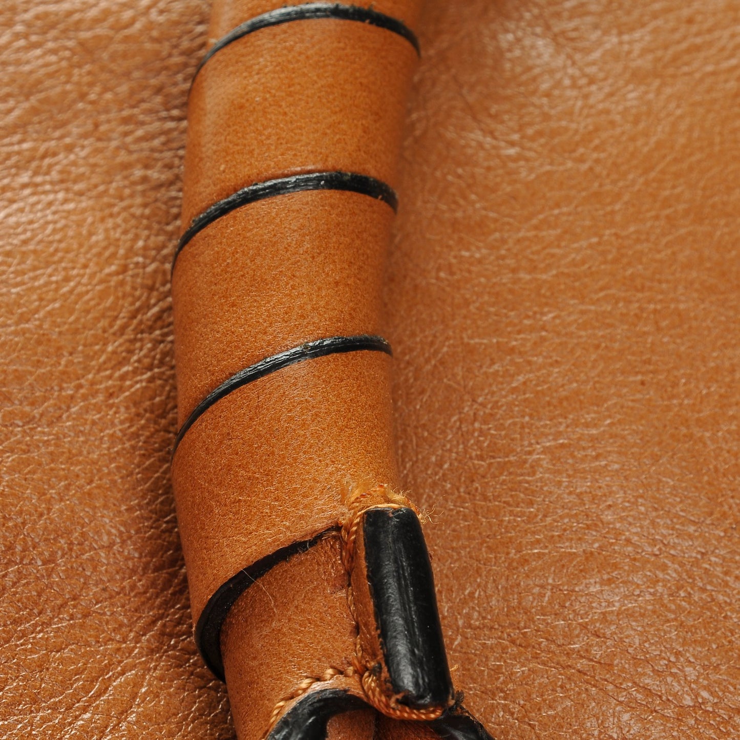 Calfskin Woven Medium Marcie Satchel Brown