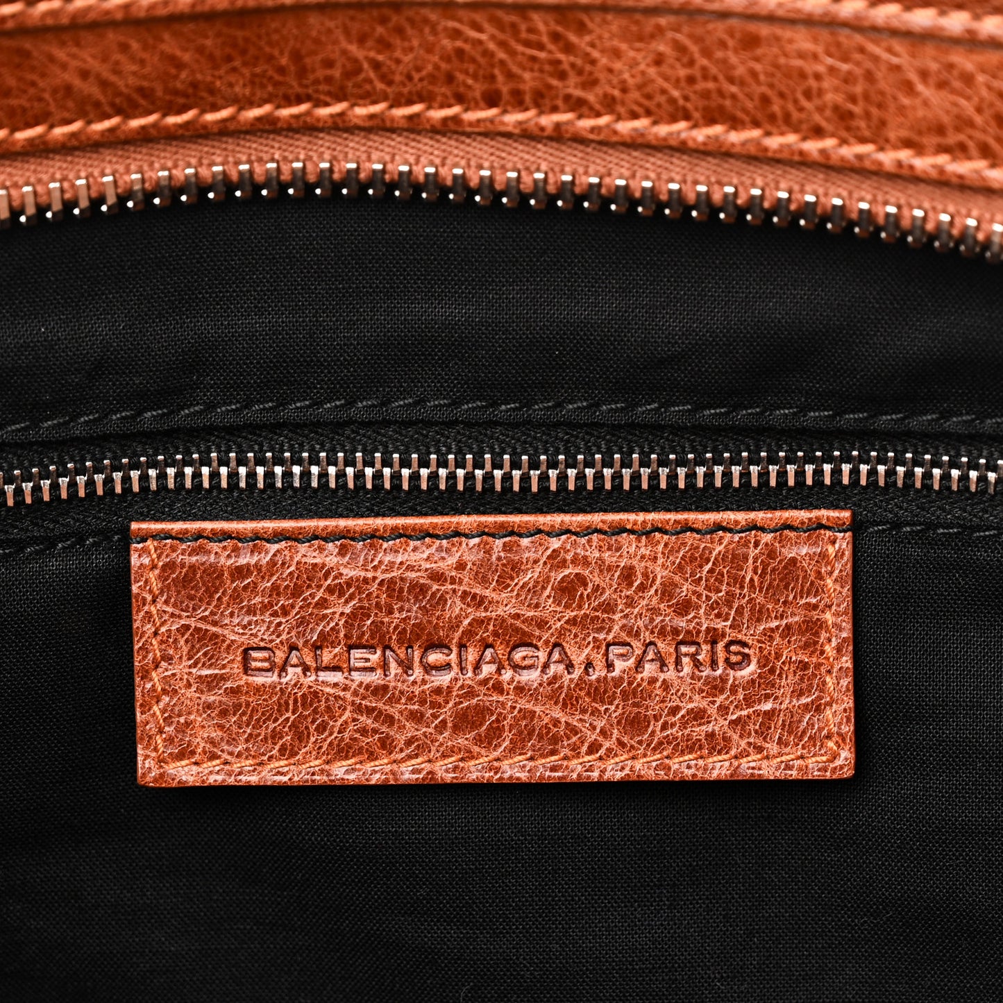 Agneau Giant 21 Silver Hardware Mid Day Brown