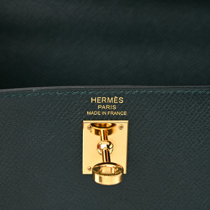 Hermes Epsom Kelly Sellier 25 Vert Cypress 6 of 14