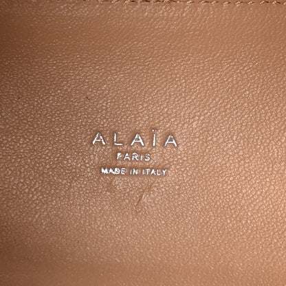 Alaia Calfskin Vienne Wave Mina 16 Bag  Gris Vert 6 of 9