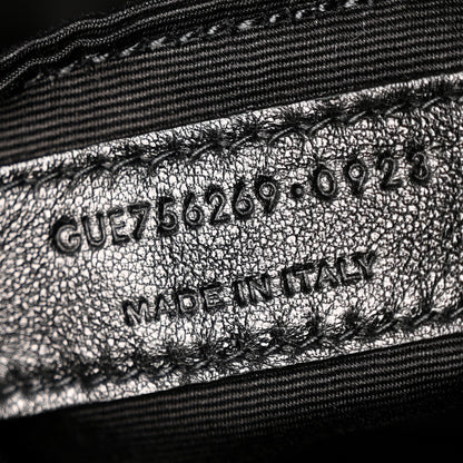 Saint Laurent Lambskin Wide Puffer Tote Black 7 of 10
