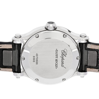 Chopard Stainless Steel Alligator 3 Diamond 30mm Happy Sport Quartz Watch 4 of 4