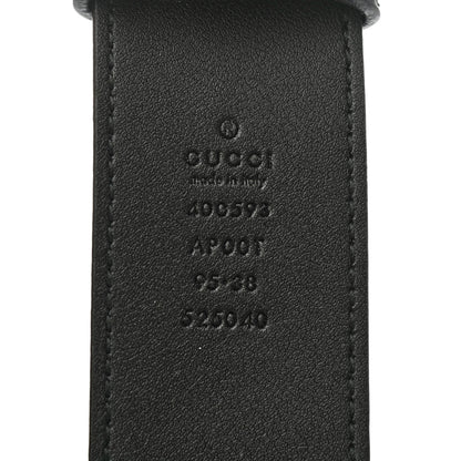 Gucci Calfskin Double G 40mm Belt 95 38 Black 4 of 4