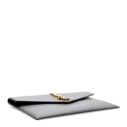 Saint Laurent Grain De Poudre Uptown Pouch Black 4 of 9
