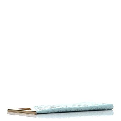 Bottega Veneta Nappa Intrecciato Small BV Rim Clutch Light Blue 4 of 7