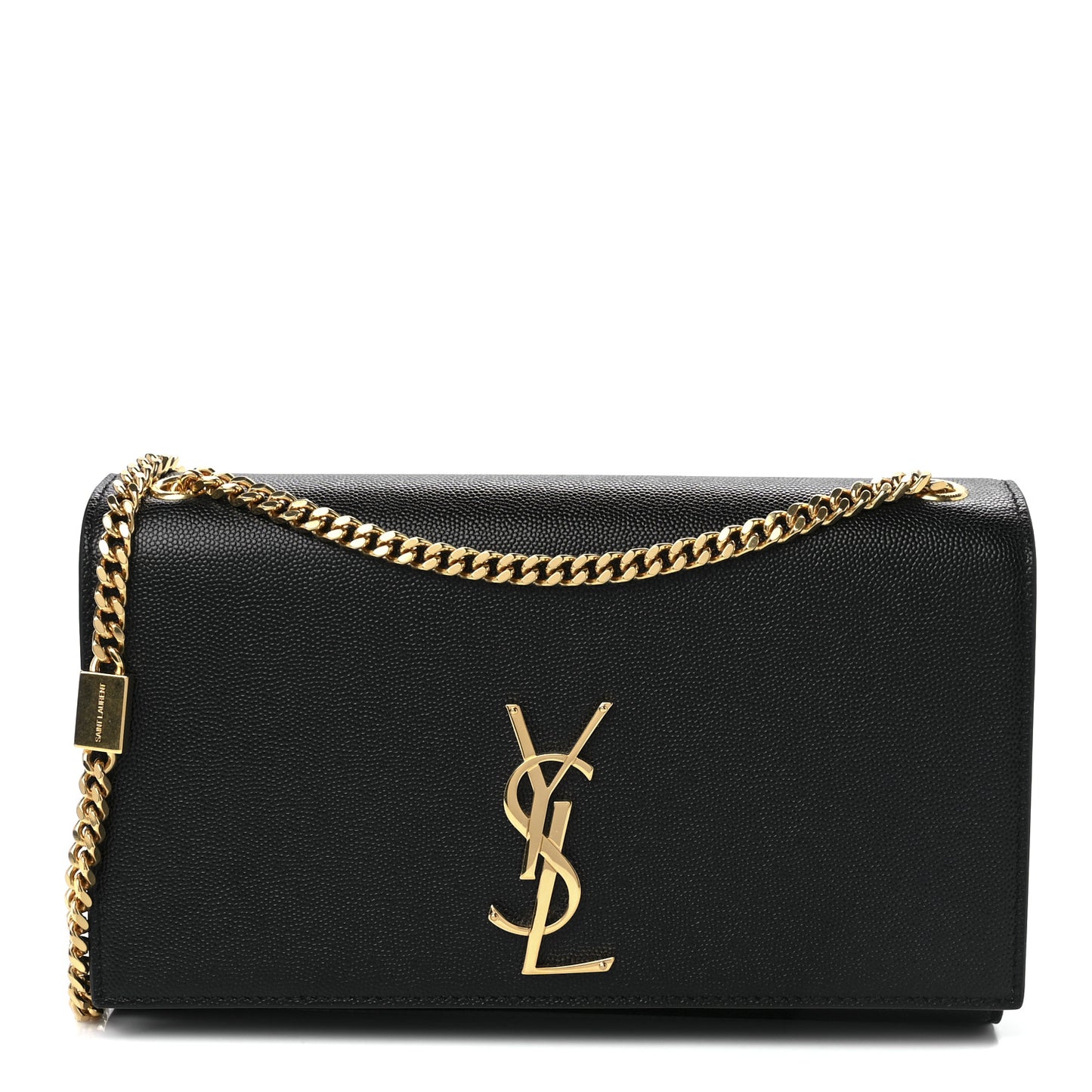 Grain De Poudre Small Monogram Kate Satchel Black