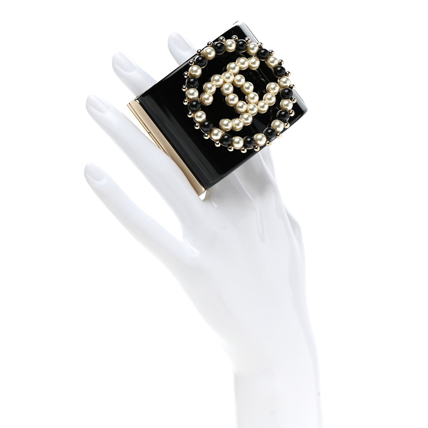 Resin Pearl CC Cuff Black
