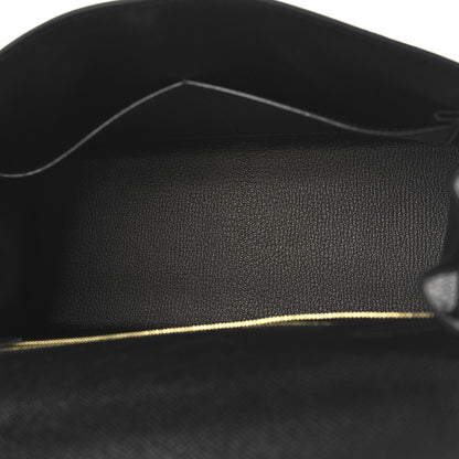 Hermes Epsom Kelly Sellier 28 Black 5 of 13