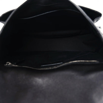 Saint Laurent Calfskin Matelasse Monogram Studded Stardust Medium Niki Chain Satchel Black 9 of 12